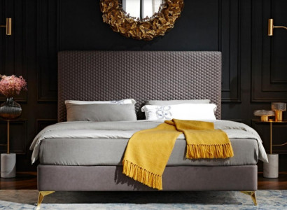 Design Luxury Luxur Upholstered bed Design bed Leather Beds Marriage bed Double bed Bed